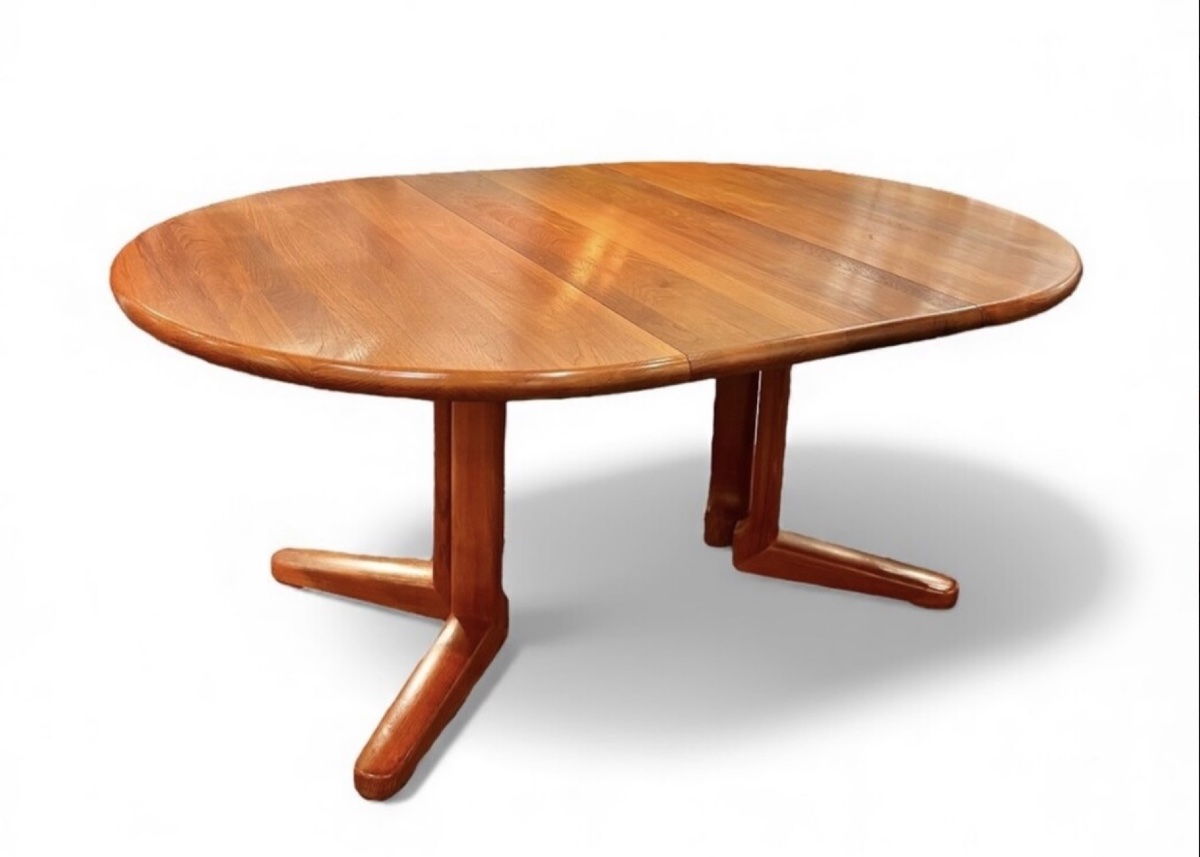 Scandinavian Dining Table, Ca. 1960–70, Denmark 